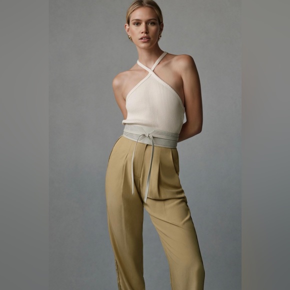 Anthropologie T.La Ribbed Halter Tank - Picture 6 of 16